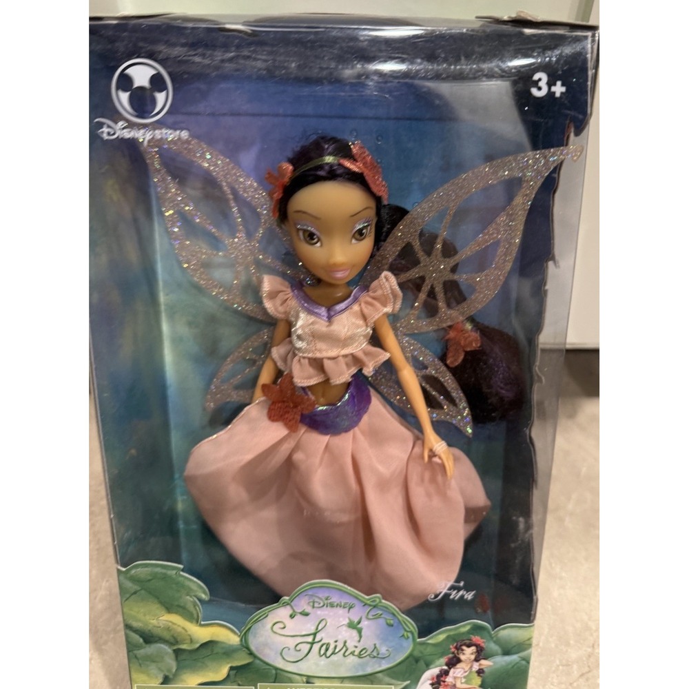 Disney Store Exclusive Fairies Fira Doll Collectible NEW in Original Box!